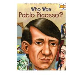 现货 谁是毕加索 Who Was Pablo Picasso 儿童科普文学 章节书 桥梁书 英文原版 7-12岁 Who was系列