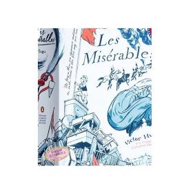 企鹅毛边书 雨果：悲惨世界原著 英文原版 Penguin Classics Deluxe Edition: Les Miserables 经典名著 Victor Hugo【中商原