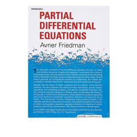 现货 偏微分方程 英文原版 Partial Differential Equations Avner Friedman Dover Publications 数学科普书籍