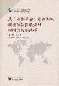 新能源法律与政策研究丛书·从产业到革命：发达国家新能源法律政策与中国的战略选择