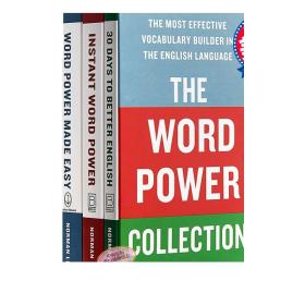 诺曼刘易斯 单词的力量3本套装 单词的力量 即时词汇力量 30天提高英语 英文原版 Norman Lewis 3 Book Box Set