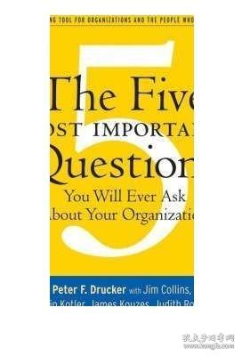 五个重要的问题 英文原版 商业管理类 书籍 Five Most Important Questions