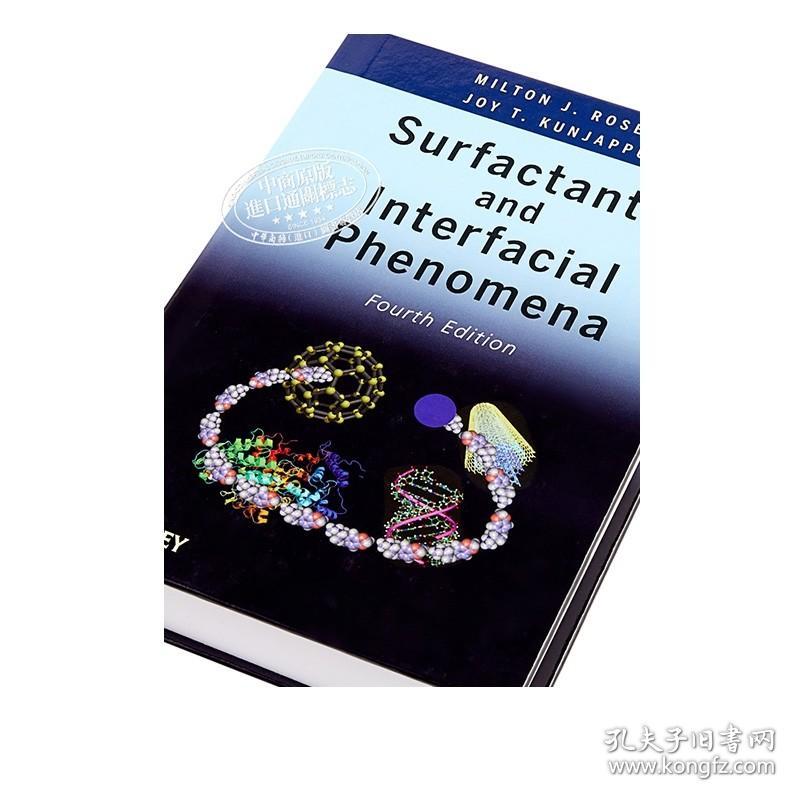 表面活性剂和界面现象 第4版 英文原版 Surfactants and Interfacial Phenomena Milton Rosen