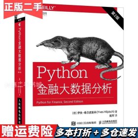 二手Python金融大数据分析第二版第2版伊夫·希尔皮斯科人民邮电