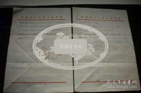1958年-郑州市工会联合会会长【张自强】信札2页