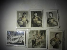 1972年【六冶中学、鞍山二十三中学】女子篮球运动员！照片一组8张