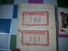 1958年【河南省商业系统大跃进展览会】布标2个、留言簿、照片10多张、其中有李先念副总理合影照！