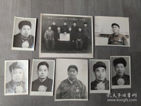 1977年（开封酒厂）工业学大庆先进集体炊事班及个人劳模一组8张
