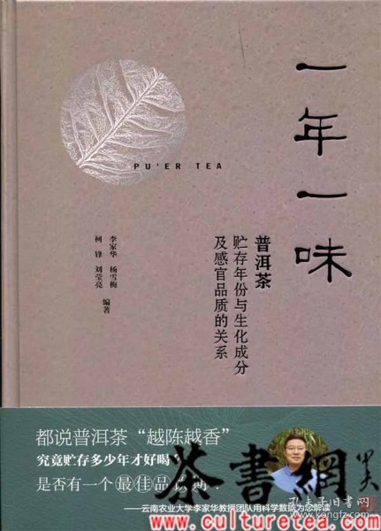 一年一味：普洱茶贮存年份与生化成分及感官品质的关系