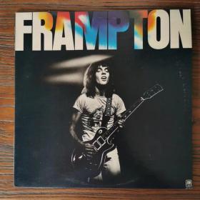 FRAMPTON 美版黑胶唱片 碟片95新，内套有歌词。
