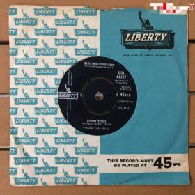 JOHNNY RIVERS LIB 66227 RARE SINGLE 7寸黑胶唱片LP