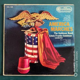 AMERICA MARCHES 美版黑胶唱片LP