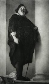 《神圣罗马帝国陆军元帅亚历山德罗·达·波罗》—文艺复兴后期西班牙最伟大的画家迭戈·委拉兹开斯(Diego Velázquez,1599-1660年)作品 20世纪初大幅照相腐蚀凹版铜版画 纸张尺寸51*38厘米