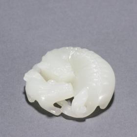 回流 和田玉太师少师雕件。 规格：高1.7㎝长4.9㎝宽4.9㎝重61g