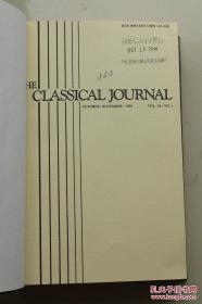 Classical Journal (古典期刊）. v.84, no.1-4, 1988-89