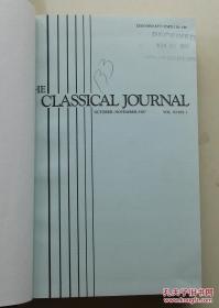 Classical Journal (古典期刊）. v.83, no.1-4, 1987-88