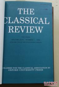 Classical Review (古典书评）. v.46, no.1-2,1996