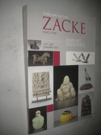 ZACKE SINCE1968 ASIAN ART DISCOVERIES--21ST-23RD JANUARY【扎克自1968年亚洲艺术发现】[2021年1月21日至23 日