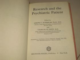 RESEARCH AND THE PSYCHIATRIC PATIENT