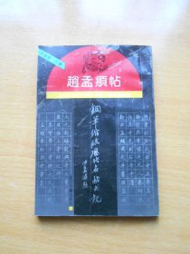 钢笔缩临历代名帖大观丛书之四 赵孟頫帖