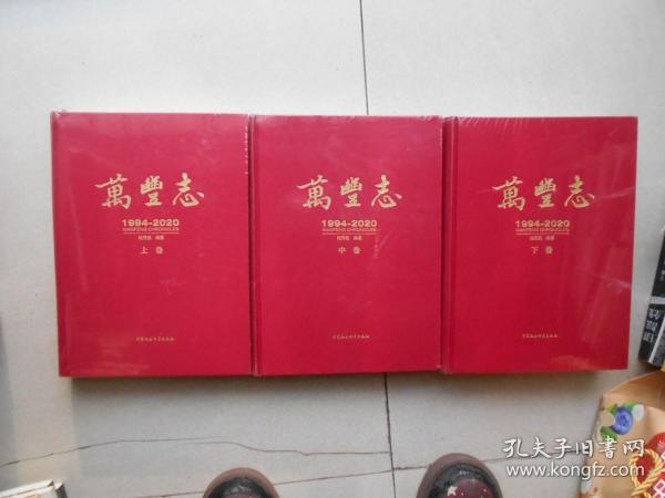 万丰志(1994-2020上中下)(精)