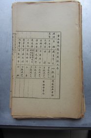 淮安童振藻著辑云南地方资料汇编.2云南省各属寺庙概况表（57个筒子页）