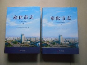 奉化市志 上下册 1989—2008（附光盘）