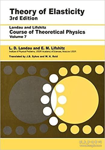 Theory of Elasticity：Volume 7