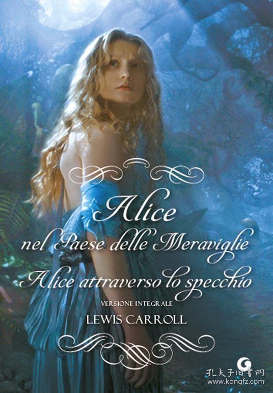 预订 Alice nel paese delle meraviglie 爱丽丝漫游仙境，刘易斯·卡洛尔作品，意大利语原版