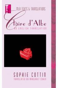 预订 Claire d' Albe: An English Translation，英文原版