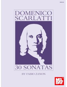 Domenico Scarlatti: 30 Sonatas，意大利作曲家、多梅尼科·斯卡拉蒂：三十首奏鸣曲，英文原版