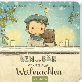 预订 Ben und Bär warten auf Weihnachten 本和小熊在等待圣诞节，德文原版