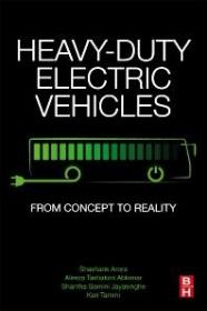 预订 Heavy-Duty Electric Vehicles 重型电动汽车，英文原版