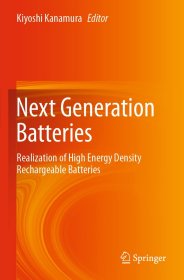 Next Generation Batteries: Realization of High Energy Density Rechargeable Batteries，高能量密度可充电电池，东京都立大学教授、金村圣志作品，英文原版