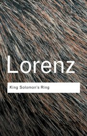 King Solomon's Ring，所罗门王的指环，诺贝尔生理医学奖得主、康拉德・劳伦兹作品，英文原版
