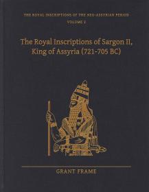 预订 The Royal Inscriptions of Sargon II, King of Assyria (721-705 BC)