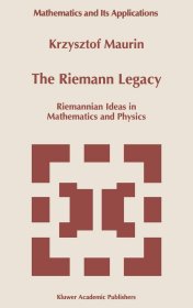 The Riemann Legacy: Riemannian Ideas in Mathematics and Physics，黎曼的遗产，英文原版
