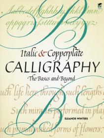 预订 Italic and Copperplate Calligraphy: The Basics and Beyond (Lettering, Calligraphy, Typography)，英文原版
