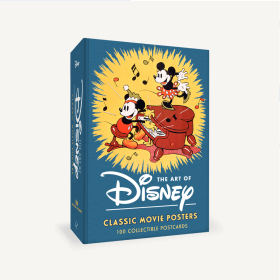 The Art of Disney: Classic Movie Posters100 Postcards，迪士尼的艺术：100张经典电影海报明信片，英文原版