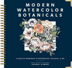 预订 Modern Watercolor Botanicals，英文原版