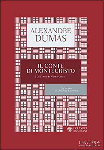 预订 Il Conte Di Montecristo，大仲马作品，意大利语原版