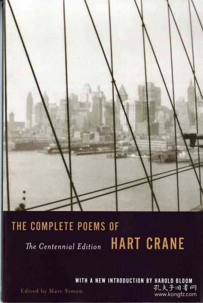 The Complete Poems of Hart Crane，美国诗人、哈特·克兰作品，一百周年版，英文原版