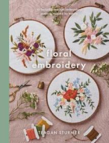 预订 Floral Embroidery 花朵刺绣，英文原版