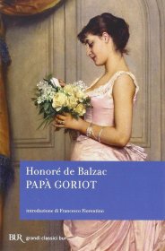 Papà Goriot，高老头，巴尔扎克作品，意大利语原版