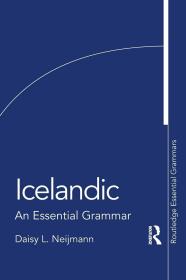 预订 Icelandic: An Essential Grammar 冰岛语语法，英文原版