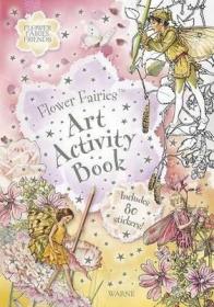 预订 Flower Fairies Art Activity Book 花仙子系列，英国插画师西塞莉·玛丽·巴克作品，英文原版