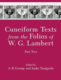Cuneiform Texts from the Folios of W. G. Lambert, Part Two，楔形文字，第2卷，英文原版