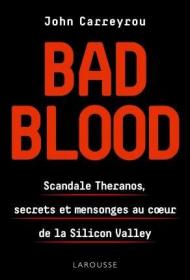 预订 Bad Blood 坏血：一个硅谷巨头的秘密与谎言，两届普利策奖得主约翰·卡雷鲁作品，法文原版