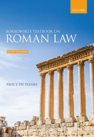 Borkowski's Textbook on Roman Law，罗马法，第6版，英文原版