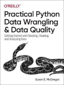 预订 Practical Python Data Wrangling and Data Quality，英文原版